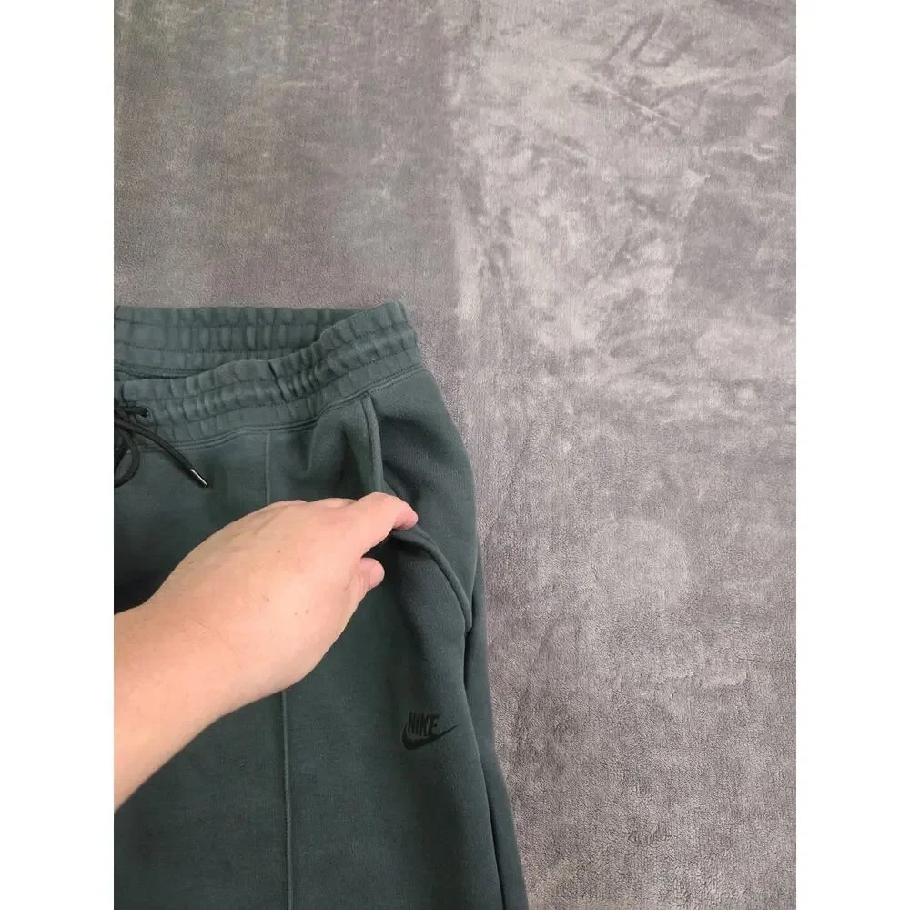 Nike Sportswear Tech Fleece Jogger Women's Sz XL Pants Green FB8330-328 C40